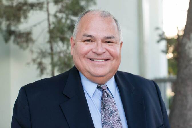 Armando Sotomayor at the 34th Congressional District Candidate Forum at Eagle Rock High School on Wednesday, Mar. 23, 2017. 