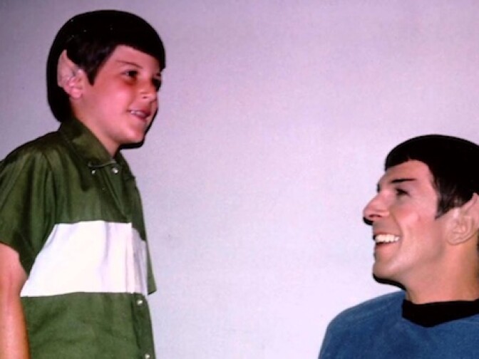 Adam Nimoy and his father Leonard Nimoy. Their relationship is the backbone of the new documentary "For the Love of Spock."