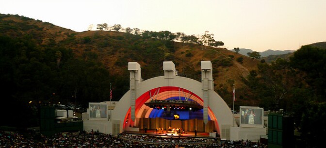 Do you like the new screens at the Hollywood Bowl, or do you prefer the old ones? 