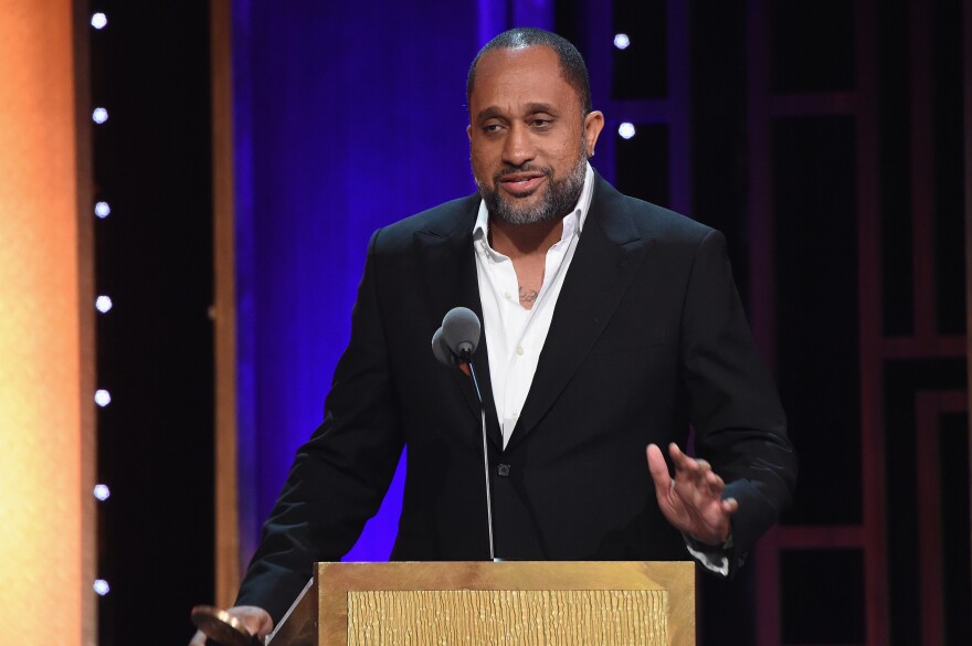 Kenya Barris speaks onstage at The 75th Annual Peabody Awards Ceremony at Cipriani Wall Street on May 21, 2016 in New York City. =
