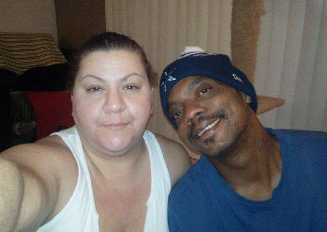 Brett Phillips (right) with his fiance. Phillips was incarcerated at Men's Central Jail in February 2009. A beating he received is now the subject of federal charges against two Los Angeles County Sheriff's deputies.