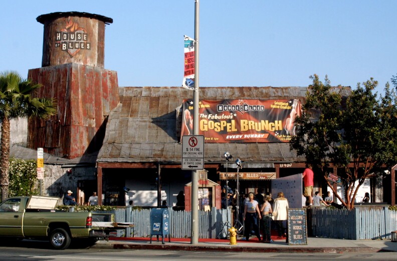 The House of Blues on the Sunset strip will close to make way for a hotel complex. 