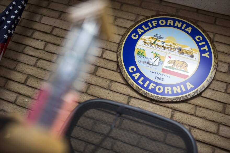 California City, with a population of 15,000, was on a list in California of the cities and agencies that are the most at conserving water.