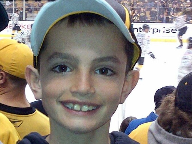 This undated photo provided by Bill Richard shows his son, Martin Richard, in Boston. Martin Richard, 8, was among the at least three people killed in the explosions at the finish line of the Boston Marathon Monday, April 15, 2013.