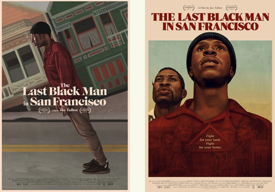 Akiko Stehrenberger designed two posters for "The Last Black Man in San Francisco."