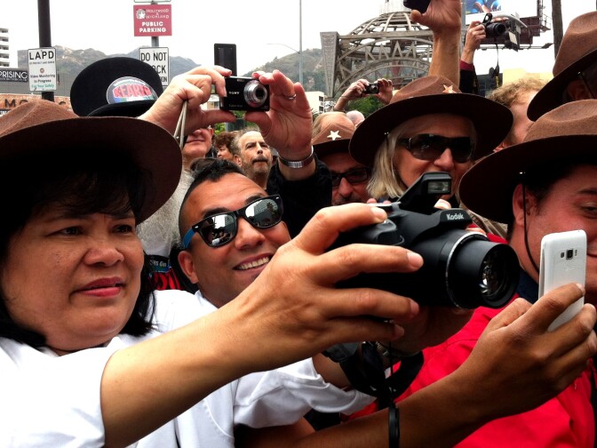 Shotgun Tom Kelly has millions of fans, and many wore his patented ranger hat when he got his star on the Hollywood Walk of Fame. 4/30/2013