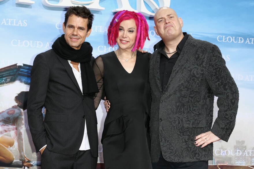 BERLIN, GERMANY - NOVEMBER 05:  (L-R) Tom Tykwer, Lana Wachowski and Andy Wachowski attend the 'Cloud Atlas' Germany Premiere at CineStar on November 5, 2012 in Berlin, Germany.  (Photo by Andreas Rentz/Getty Images)