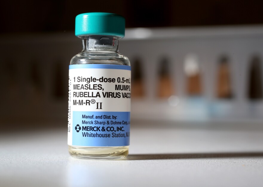 MIAMI, FL - JUNE 02:  A dose of measles vaccine is seen at the Miami Children's Hospital on June 02, 2014 in Miami, Florida. The Centers for Disease Control and Prevention last week announced that in the United States they are seeing the most measles cases in 20 years as they warned clinicians, parents and others to watch for and get vaccinated against the potentially deadly virus.  (Photo by Joe Raedle/Getty Images)
