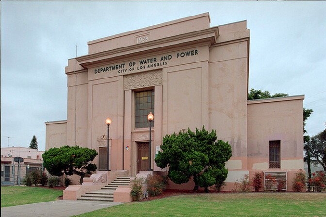 The LADWP says they flushed 50 miles worth of pipe to make water in Watts run clear.