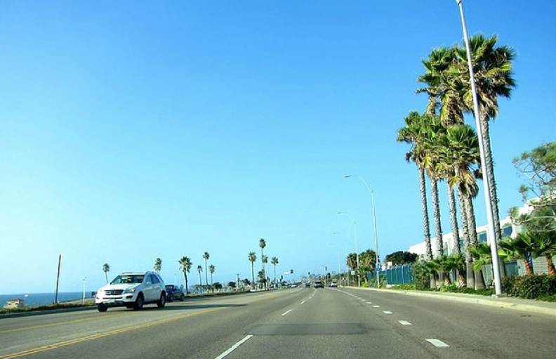Vista del Mar in Playa del Mar in April 2014.
