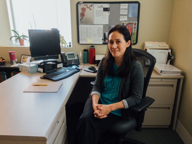 Dr. Shana Spangler is the section chief for PTSD in the VA’s Greater Los Angeles Healthcare System.