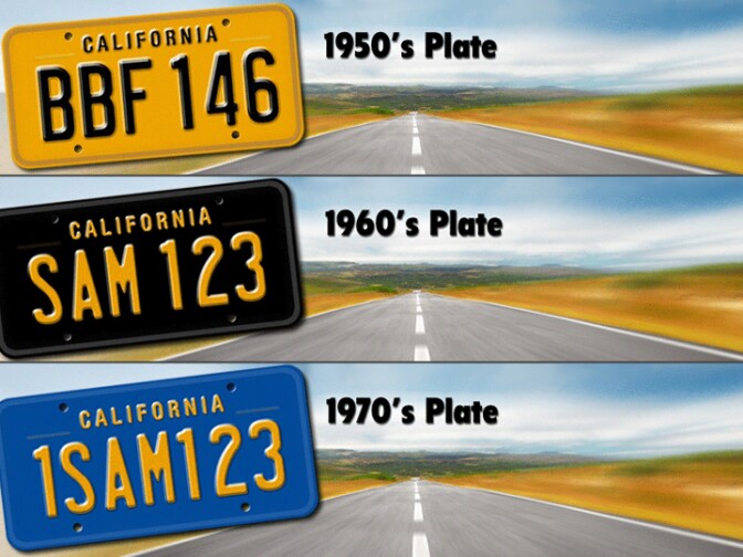 The California DMV is taking preorders for three different classic designs under the state's new legacy license plate program. Any plate that receives at least 7,500 preorders by Jan. 1, 2015, will be made available to motorists for $50 — it's the same cost for sequential and vanity plates.