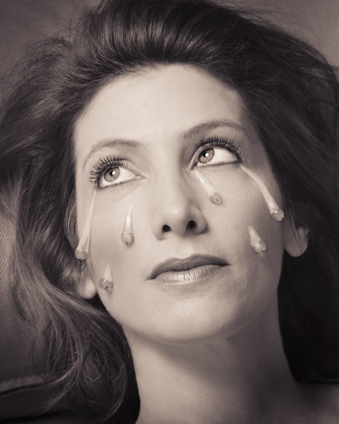 Deborah Brown's "Tears of Desire," 2014 30 x 20" C-Type