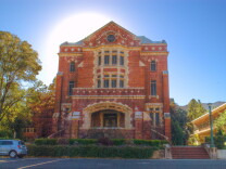 Sonoma Developmental Center's main building.