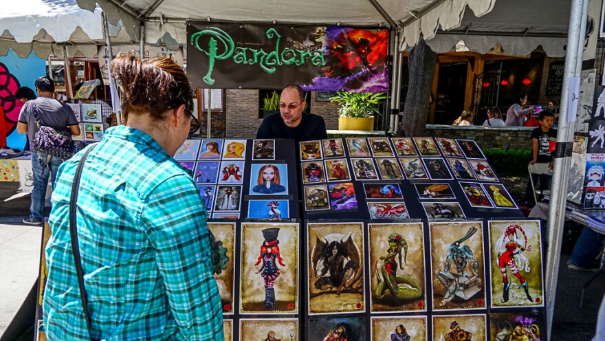 The Downtown Burbank Arts Festival.