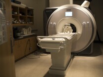 USC's Brain and Creativity Institute is using this magnetic resonance imaging machine as one of two methods of neuroimaging assesmants during a study on the effect of music training on child brain development.