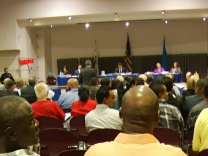 The city of Bell on Wednesday approved a plan to temporarily house 150 immigrant children amid a recent influx of people from Central America. The council chamber was packed, and the public comment period lasted three hours as residents voiced their opinions, both for and against the matter.