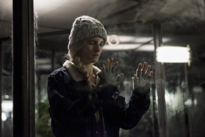 Brit Marling in the new Netflix original, "The OA."