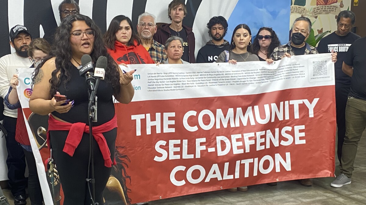 Policing ICE: Activists seek out federal agents, warn about immigration  raids | LAist