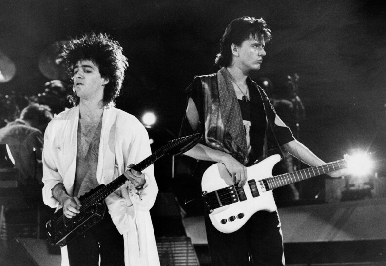 Duran Duran plays at the Forum in 1987. 