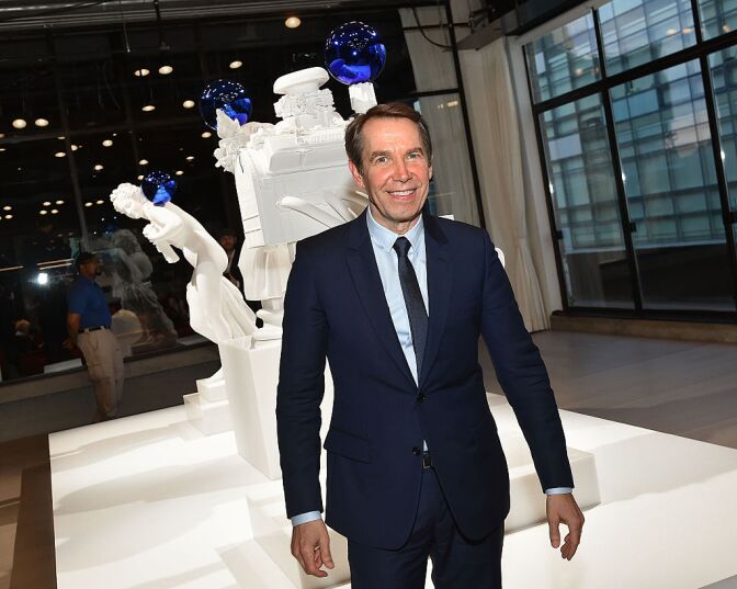 NEW YORK, NY - MAY 09:  Artist Jeff Koons attends the Jeff Koons x Google launch on May 09, 2016 in New York, New York.  (Photo by Ben Gabbe/Getty Images)