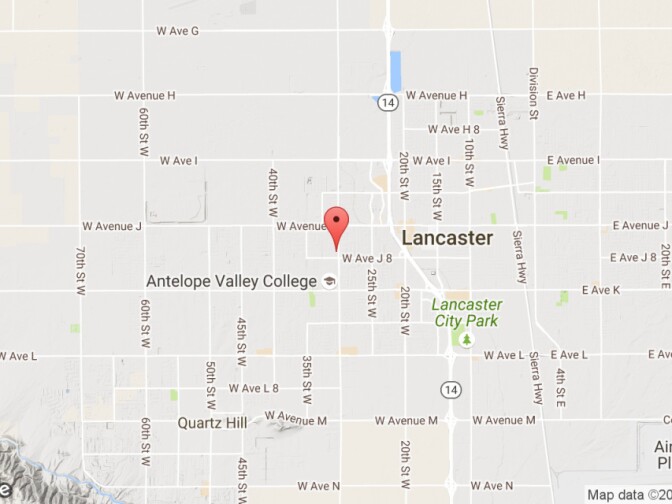 A Los Angeles County deputy was show near the 3200 block of West Avenue J7 in Lancaster.