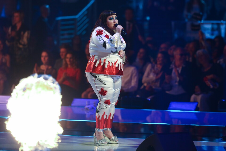 Beth Ditto attends the Germany's Next Topmodel Final at Koenig-Pilsener-ARENA on May 25, 2017 in Oberhausen, Germany.