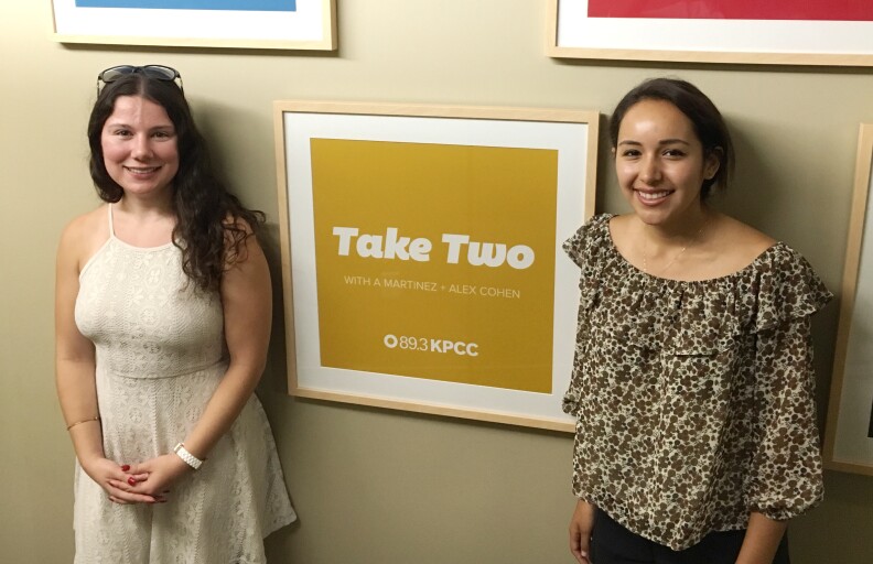 Left to right: Claire Chiara and Mary Perez