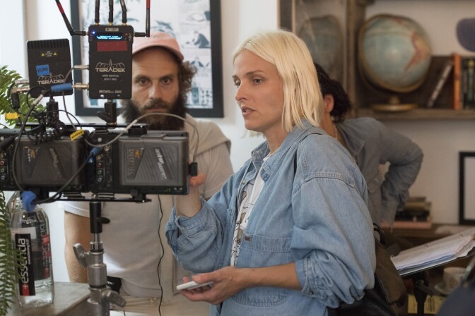 A photo from the production of "High Maintenance" in Brooklyn, N.Y., on Monday, Sept. 18, 2017. Photo: David M. Russell/HBO ©2017 HBO. All Rights Reserved