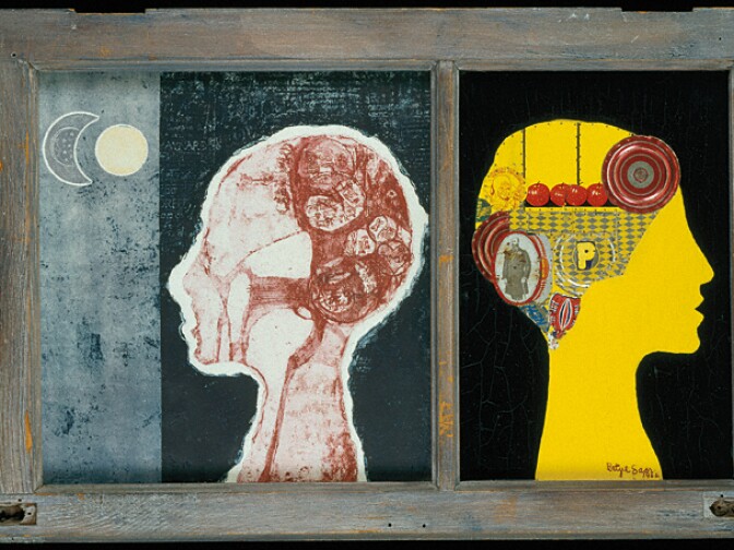 The Phrenologer's Window, 1966, Betye Saar