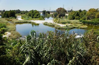 The San Gabriel River