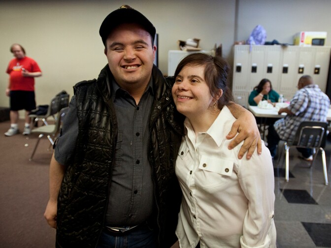 Lupe Velasco and Bahareh Saviss hang out during a lunch break. Actors at Performing Arts Studio West have been in television shows "The Secret Life of the American Teenager," "CSI:NY," and others.