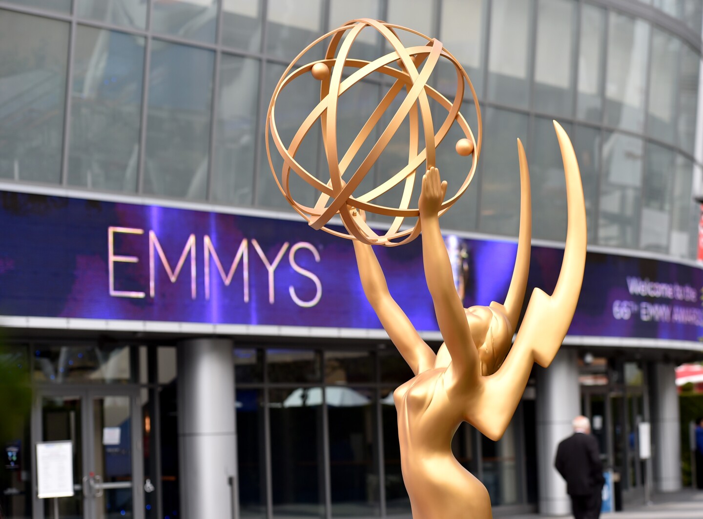 LOS ANGELES, CA - AUGUST 25:  A general view of atmosphere is seen during the 66th Annual Primetime Emmy Awards held at the Nokia Theatre L.A. Live on August 25, 2014 in Los Angeles, California.  (Photo by Alberto E. Rodriguez/Getty Images for Variety)