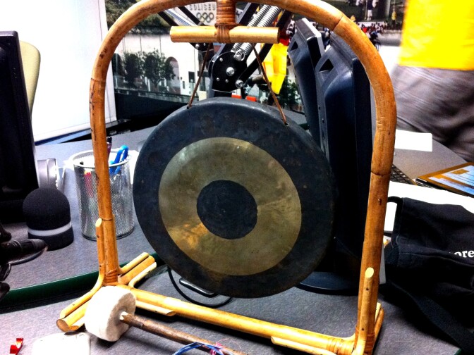 Right? Why doesn't Off-Ramp have a gong. Petros and Money have a gong. We need a gong. 