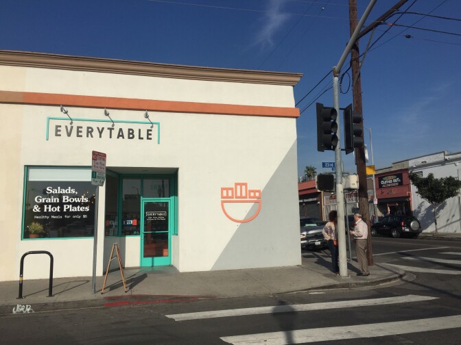 The first location of Everytable opened in South L.A. in 2016, on the corner of 23rd Street near the University of Southern California.