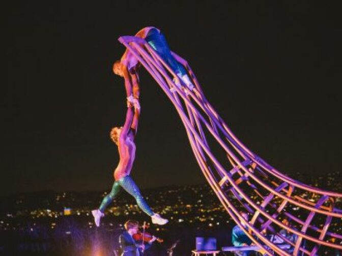 A scene from the Ebb & Flow Festival.