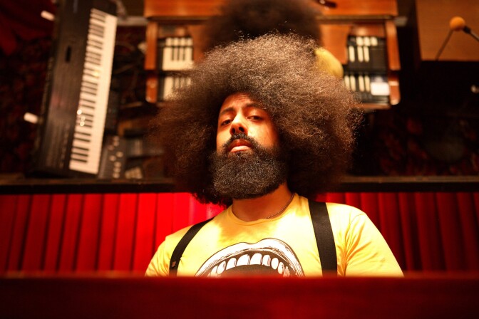Comedic musician Reggie Watts.