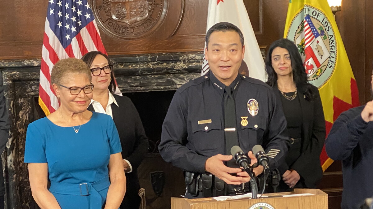 Interim LAPD Chief Picked To Replace Michel Moore - Vimarsana News