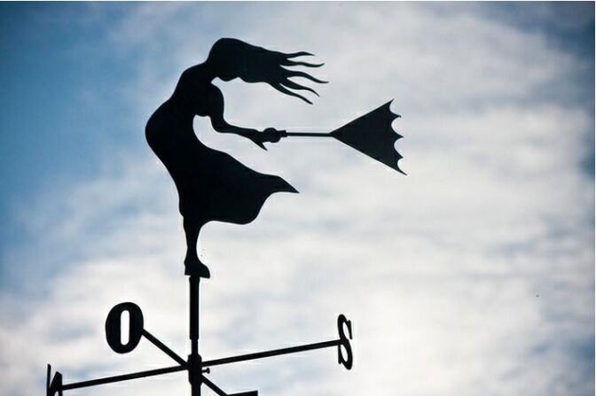 File photo of a weather vane. 