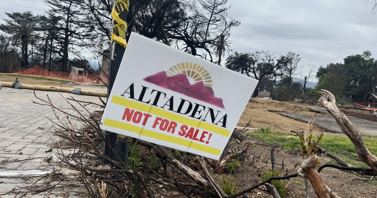 Corporations are buying up Altadena lots. Policies to counter that trend have so far failed Corporations are buying up Altadena lots. Policies to counter that trend have so far failed