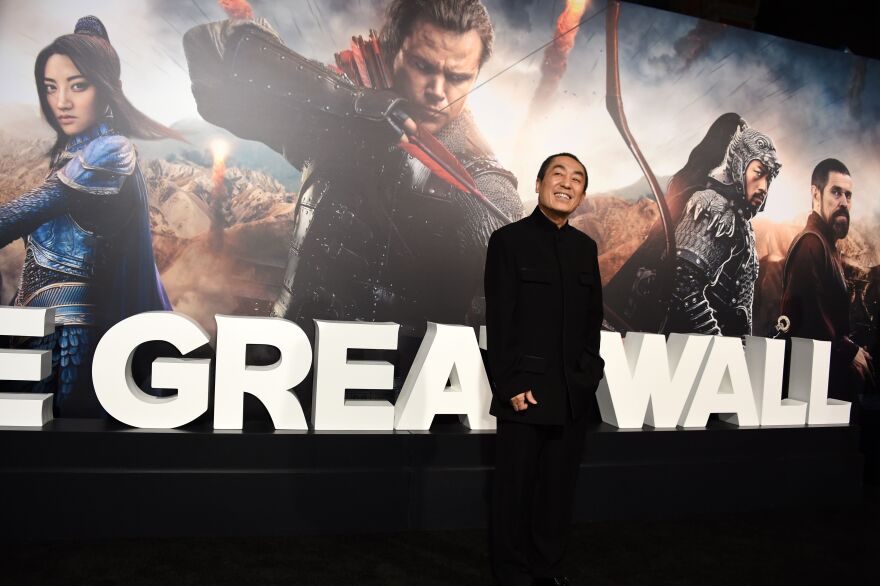 Director Zhang Yimou attends the premiere of Universal Pictures' "The Great Wall," February 15, 2017, at the TCL Chinese Theatre in Hollywood, California.
  / AFP / Robyn Beck        (Photo credit should read ROBYN BECK/AFP/Getty Images)