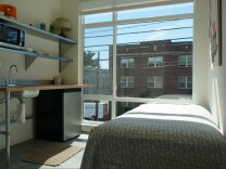 The BASE Capitol Hill apartment building in Seattle, which has the country's largest concentration of microunits. 