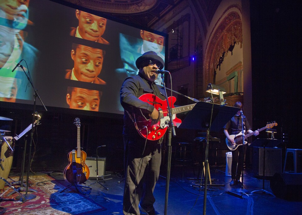 Stew and Heidi Rodewald performing "Notes of a Native Song."