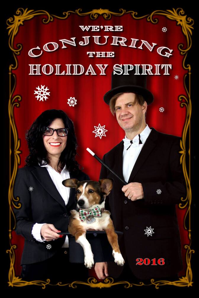 Hilary Hattenbach's 2016 holiday card