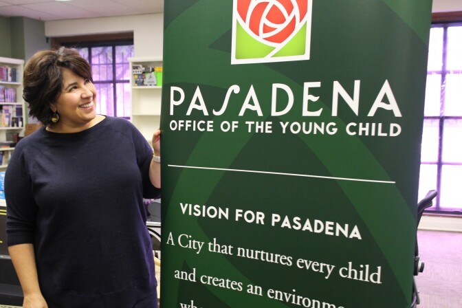 Lila Guirguis heads the City of Pasadena's new Office of the Young Child.