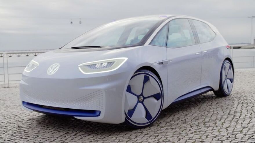 The Volkswagen ID is one of three battery-electric concepts Volkswagen will put into production.