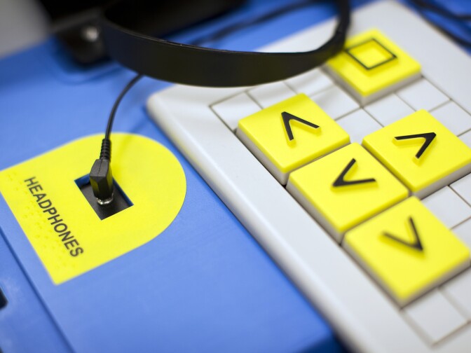 Currently, the accessibility ballot marker is a separate device.