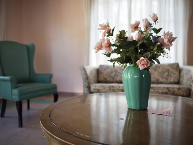 The decor remains intact inside the Oaks Cottage at Rockhaven Sanitarium on Tuesday, July 14, 2015. This cottage was built in 1939 as part of the complex. Each building is named after a different fauna.