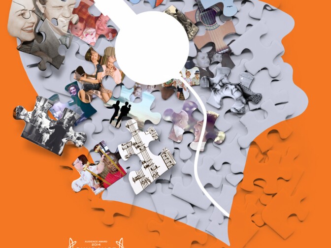 Poster art for the new film, Alive Inside 