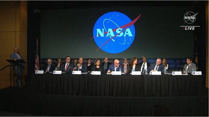 A NASA panel studying unidentified anomalous phenomenon held a public hearing in Washington, D.C. on May 31. 